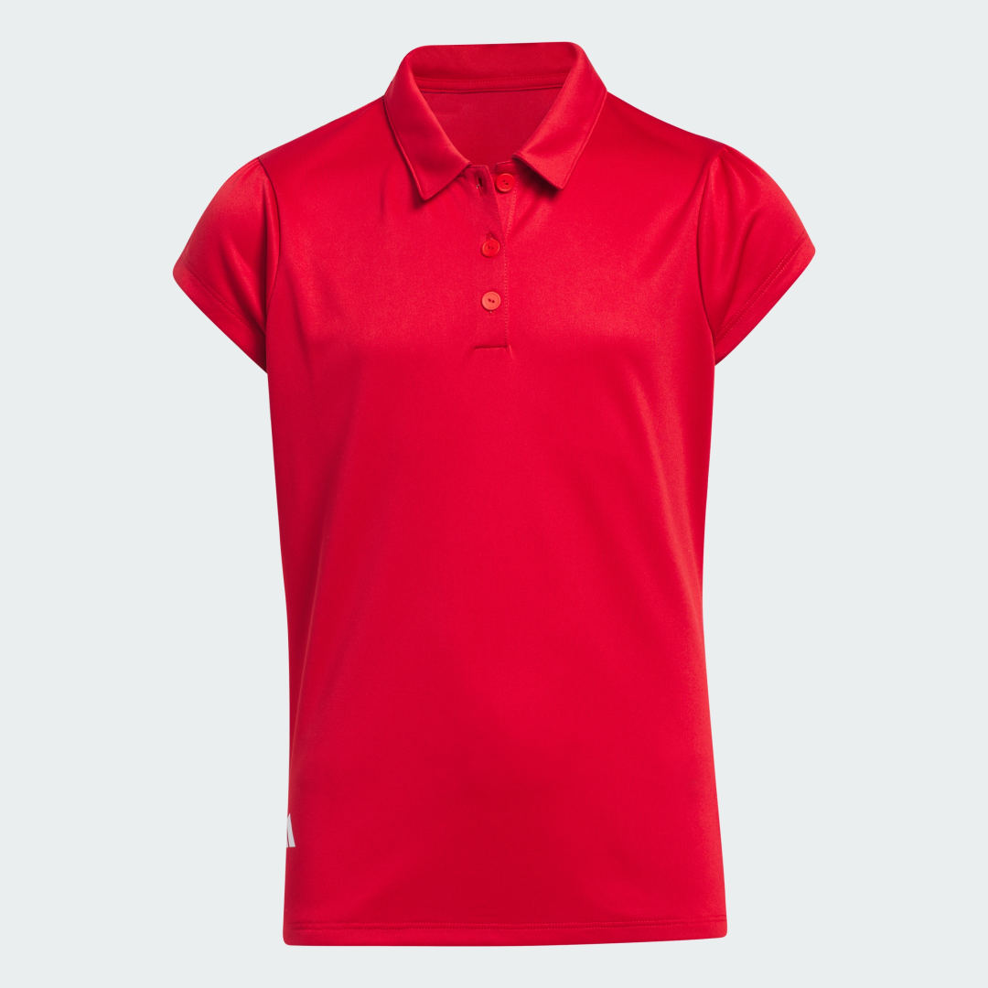 adidas Performance Polo Shirt Kids Golf 128,140,152,164,170 Kids Red