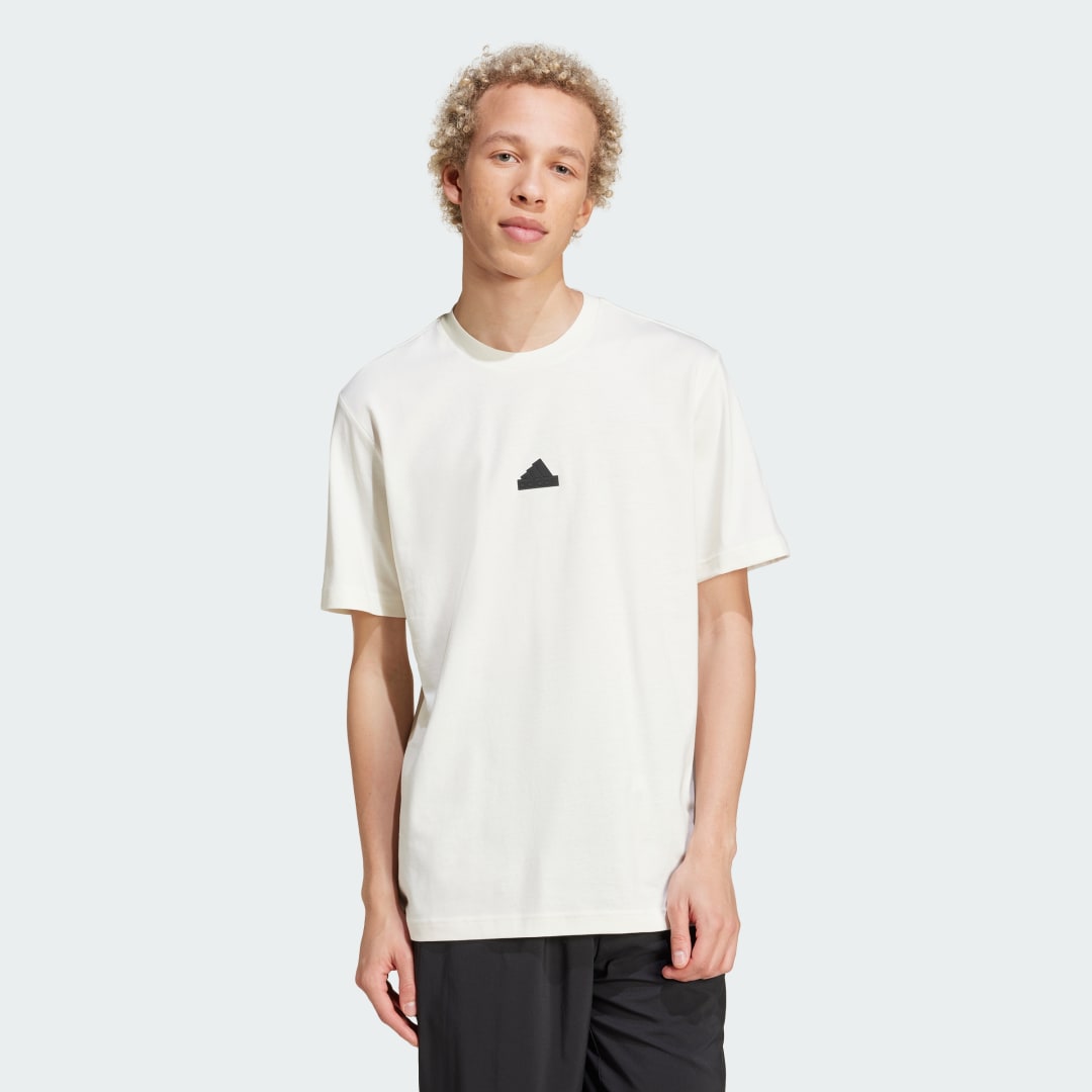adidas City Escape Graphic Tee Lifestyle A/S Men Off White