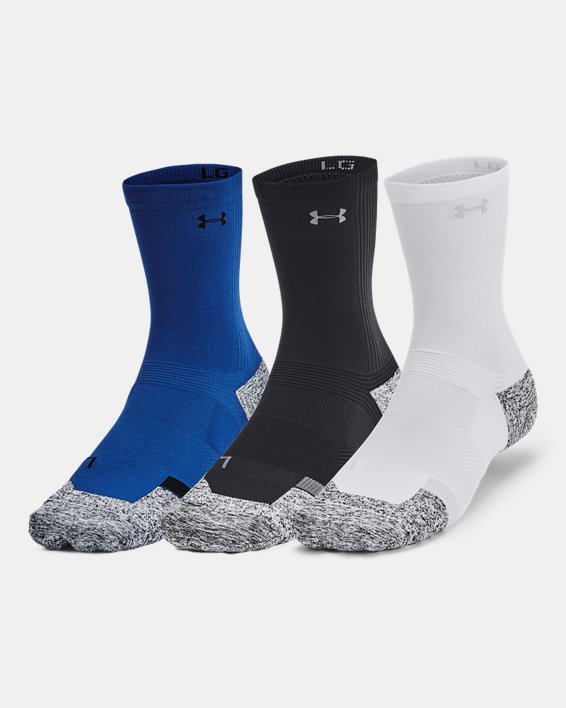Unisex UA ArmourDry® Pro 3-Pack Mid-Crew Socks