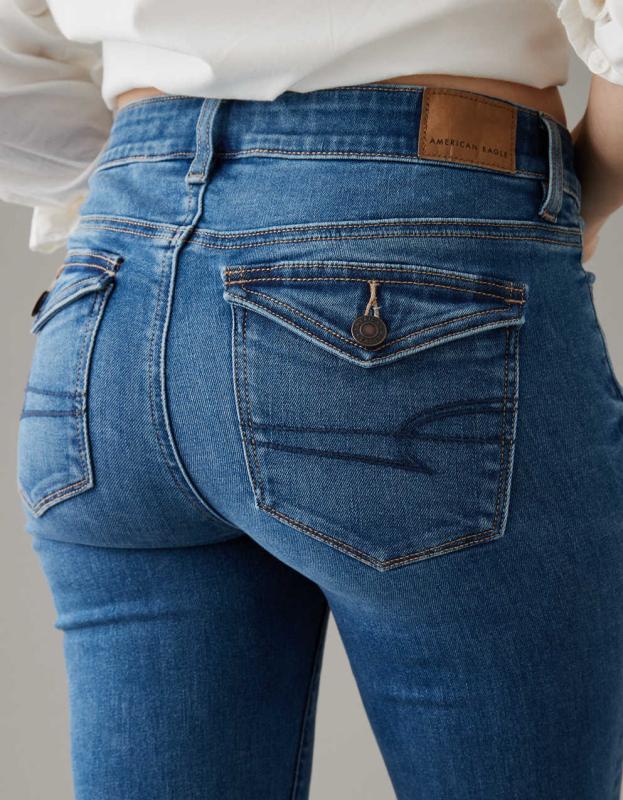 AE Next Level Low-Rise Jegging - Blue Haven, 4 
