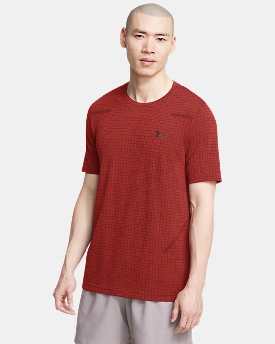 Men's UA Seamless Grid Short Sleeve