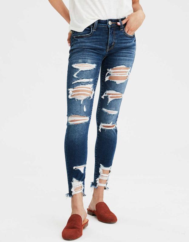 AE Ne(x)t Level Jegging Crop - Destroy Is A Thing, 4 