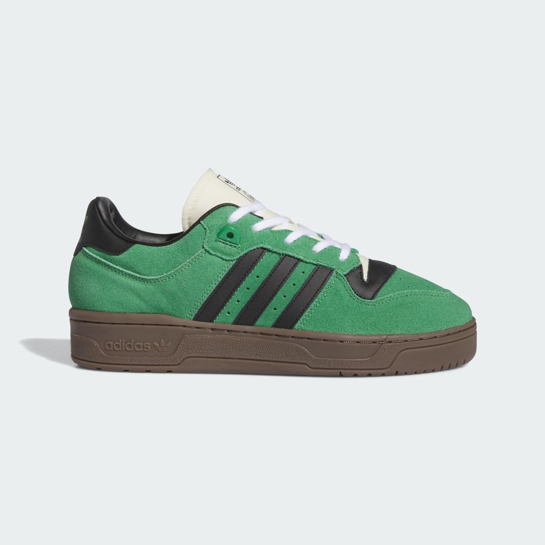 adidas Rivalry 86 Low Shoes Basketball 5 UK Men Preloved Green / Black / Gum