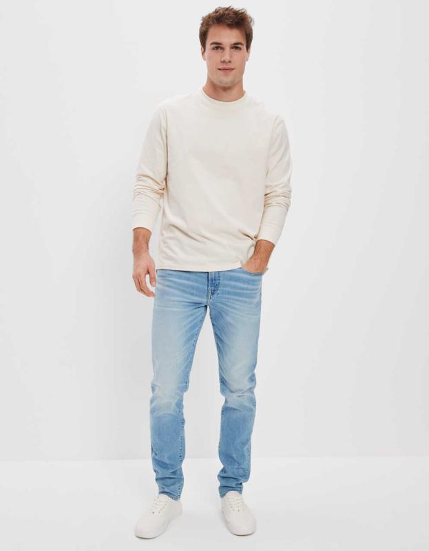 AE AirFlex+ Athletic Fit Jean - Blue Daylight, 34 X 30 