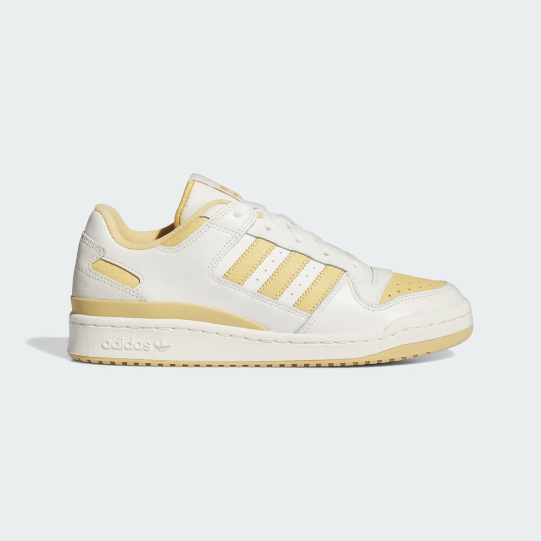 adidas Forum Low CL Shoes Basketball 4.5 UK Men Ivory / Oat / Ivory