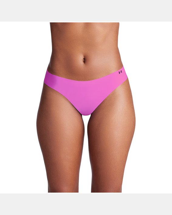Women's UA Pure Stretch 3-Pack No Show Thong