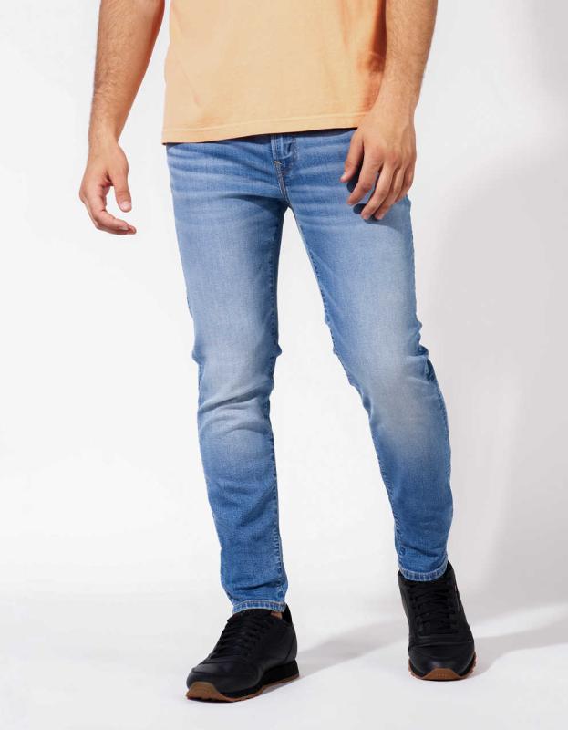 AE AirFlex+ Skinny Jean - Medium Indigo Wash, 29 X 32 