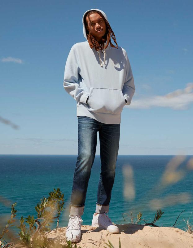 AE AirFlex+ Temp Tech Slim Jean - Deeply Cobalt, 32W x 32L 