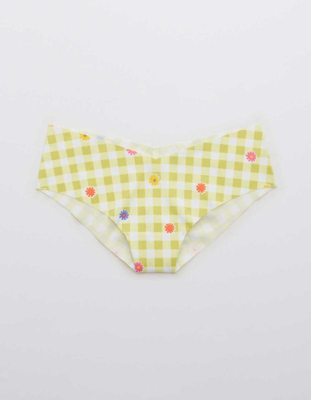 Aerie No Show Cheeky Underwear - Tomboy Green, M 