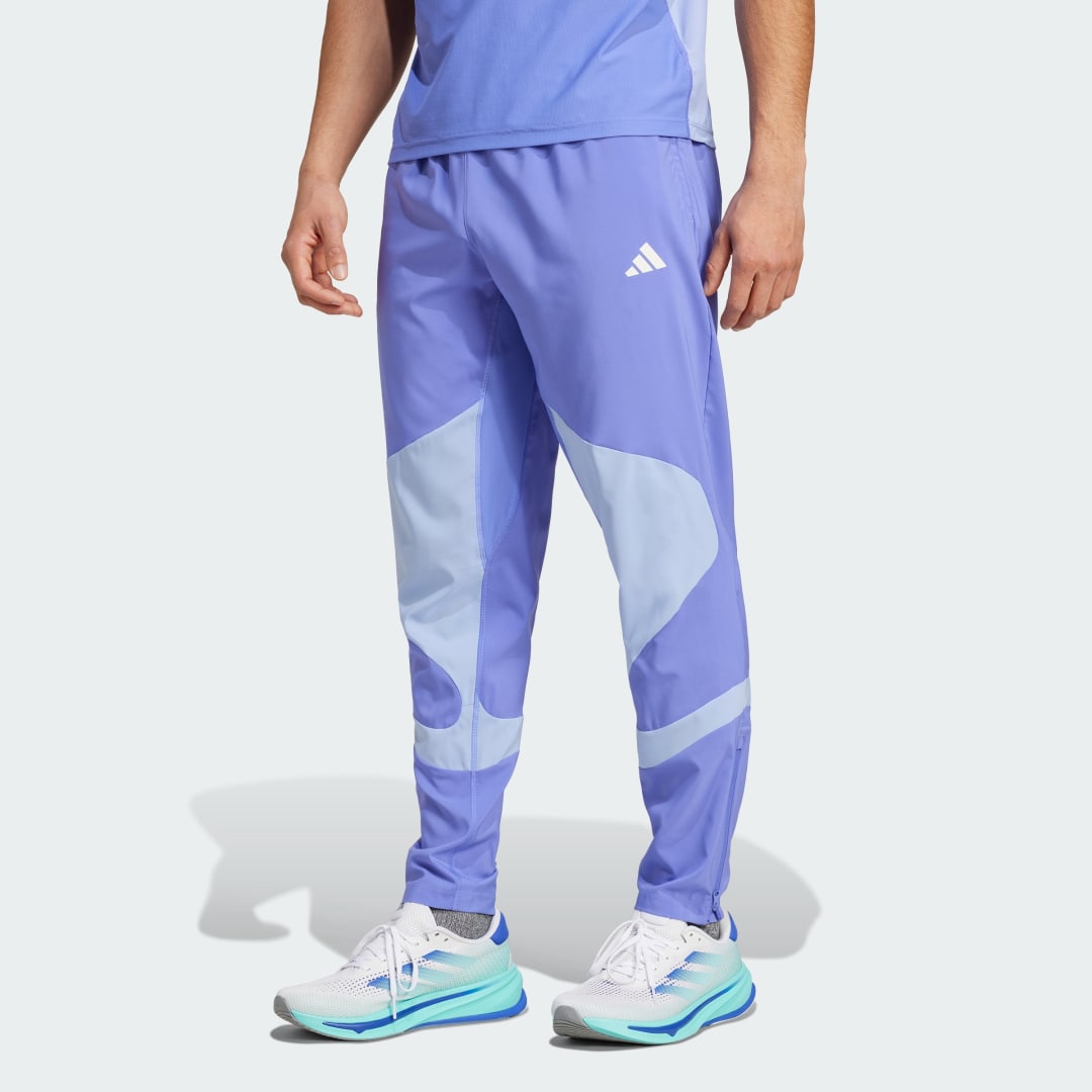 adidas Own the Run AEROREADY Pants Running A/M Men Semi Cobalt Blue / Blue Spark
