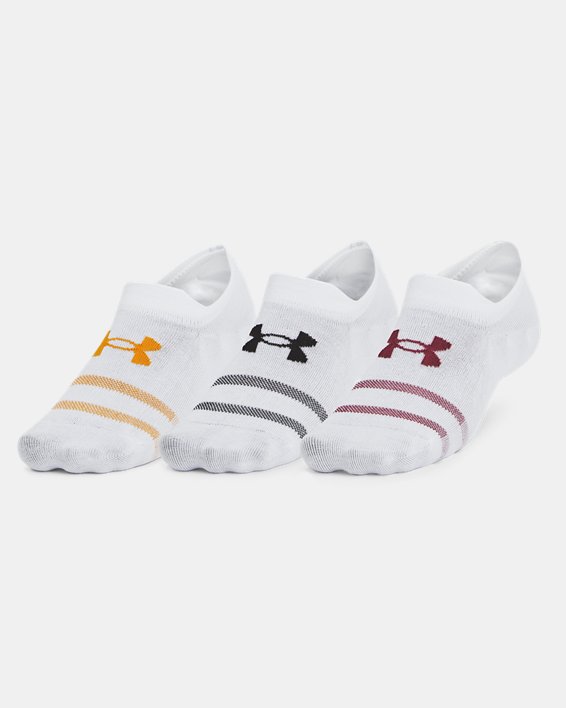 Unisex UA Essential 3-Pack Ultra Low Tab Socks