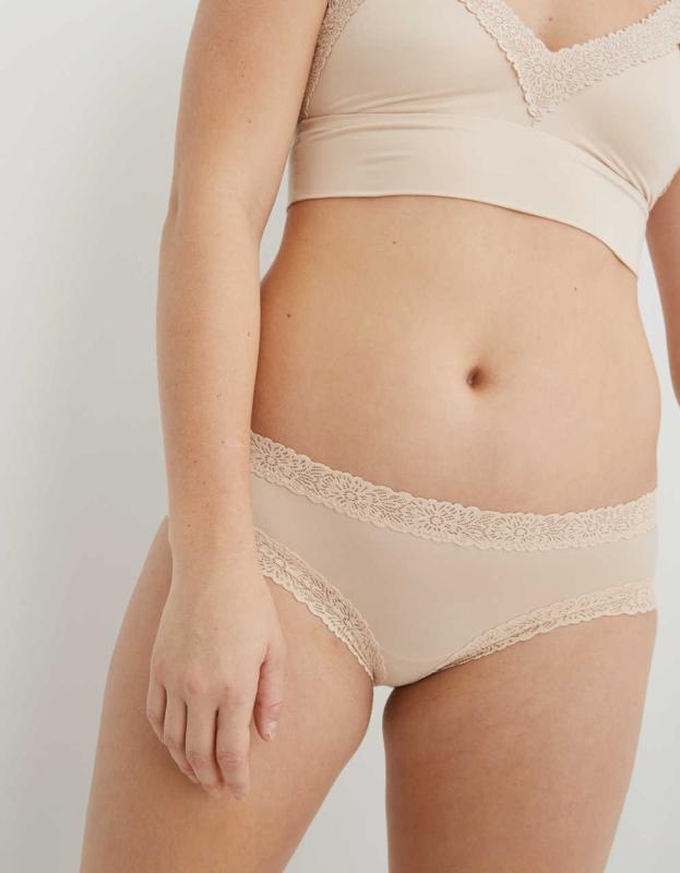 Aerie Sunnie Boybrief Underwear - Sandalwood, L 