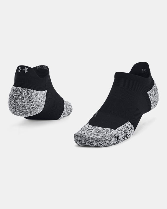 UA ArmourDry™ Run Cushion Unisex No Show Tab Socks
