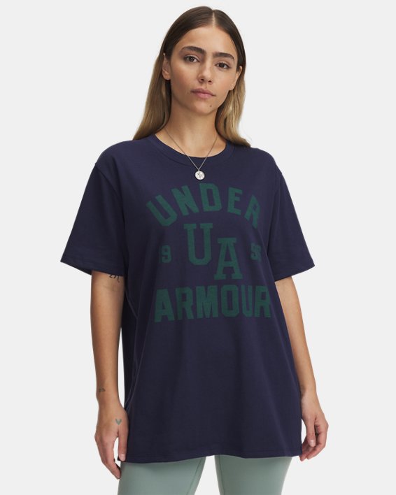 UA Heavyweight Collegiate Women's Oversized Short Sleeve