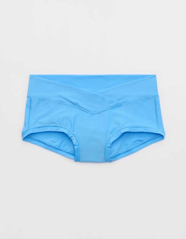 SMOOTHEZ Everyday Crossover Boybrief Underwear - Blue Vinyl, S 