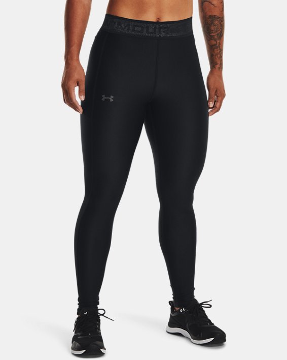 Women's HeatGear® Branded Waistband Leggings