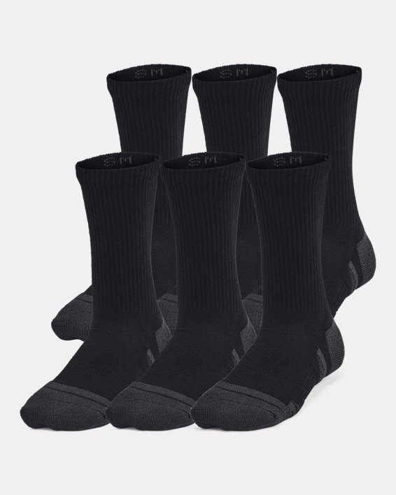 Kids' UA Performance Tech 6-Pack Crew Socks
