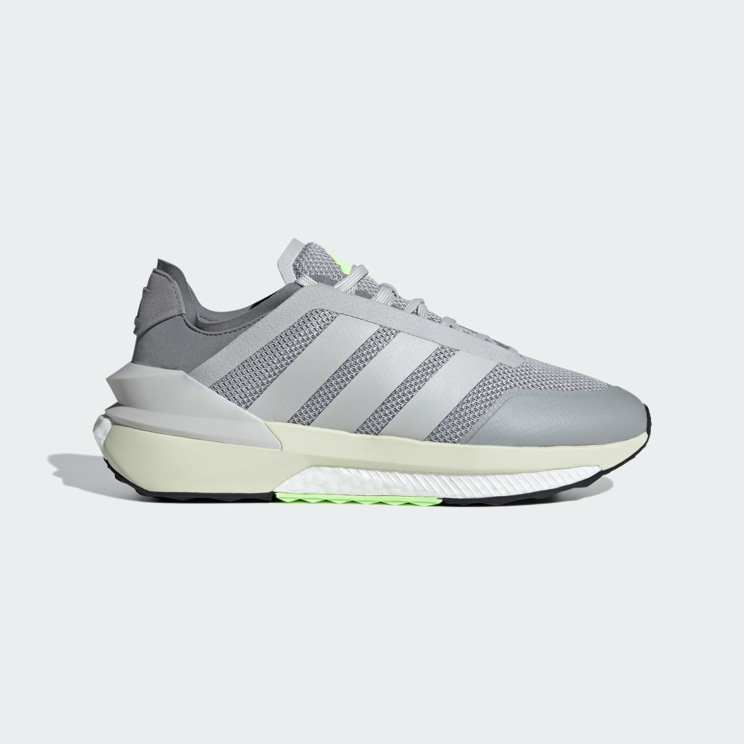 adidas Avryn Shoes Lifestyle 9.5 UK Unisex Grey / Grey / Green Spark