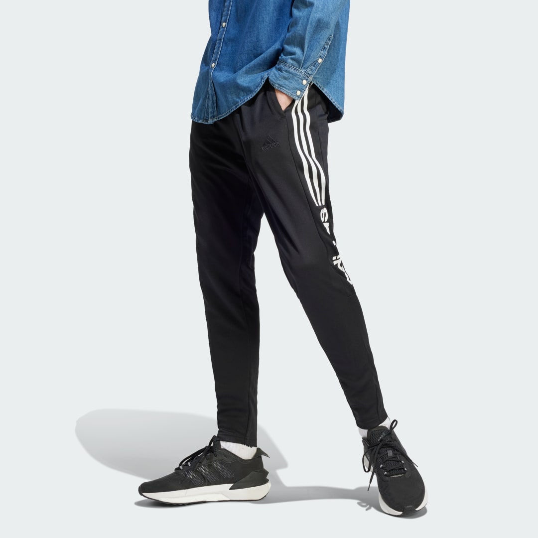 adidas Tiro Wordmark Pants Lifestyle 3XL Men Black / White