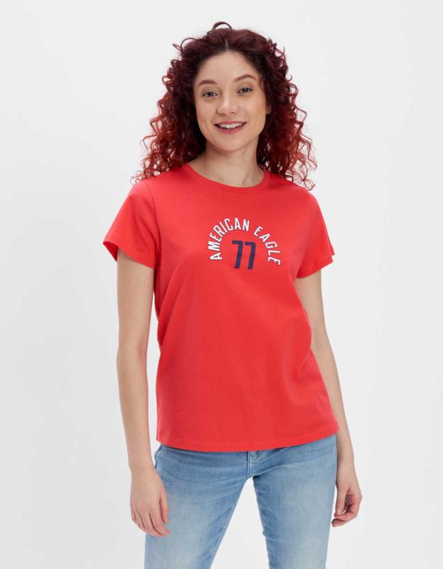 AE Graphic Tee - Red, XS 