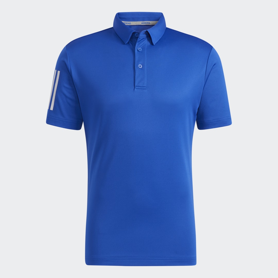 adidas AEROREADY Short Sleeve Polo Shirt Golf J/S Men Royal Blue