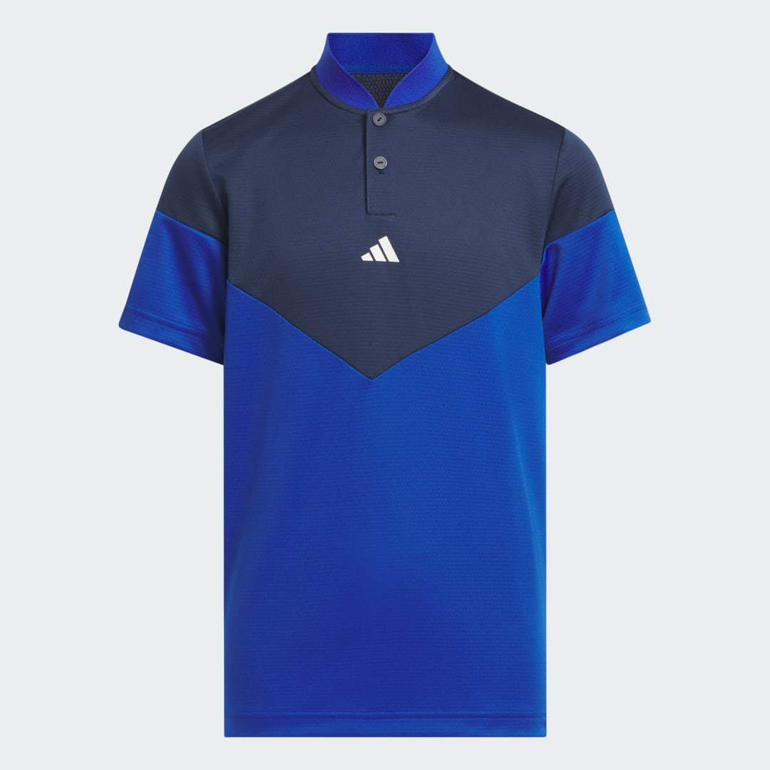adidas Boys HEAT.RDY Sport Collar Polo Golf A/122 Kids Royal Blue