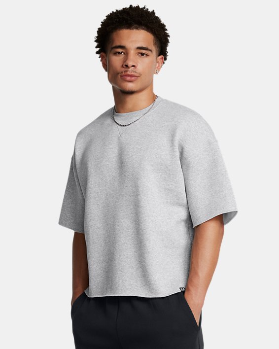 UA Icon Fleece Men's Short Sleeve Crew