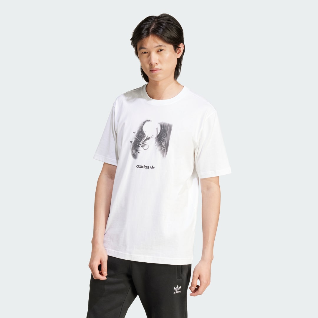 adidas Training Supply Street Tee 5 Lifestyle A/XL Men White