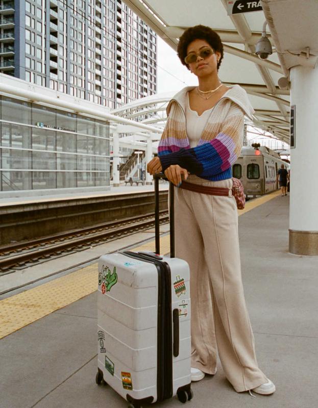 Aerie Spring Street Skater Pant - Heather Frost, M 