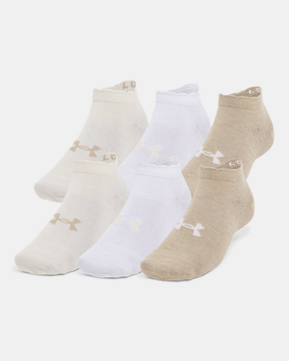 UA Essential Unisex 6-Pack Low Cut Socks