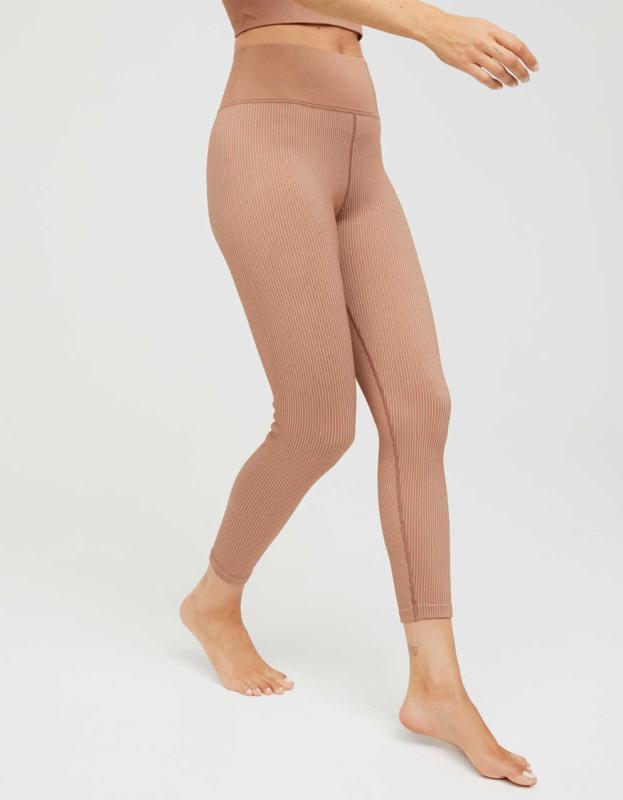 OFFLINE Ribbed Seamless High Waisted Legging - Horizon, XS 