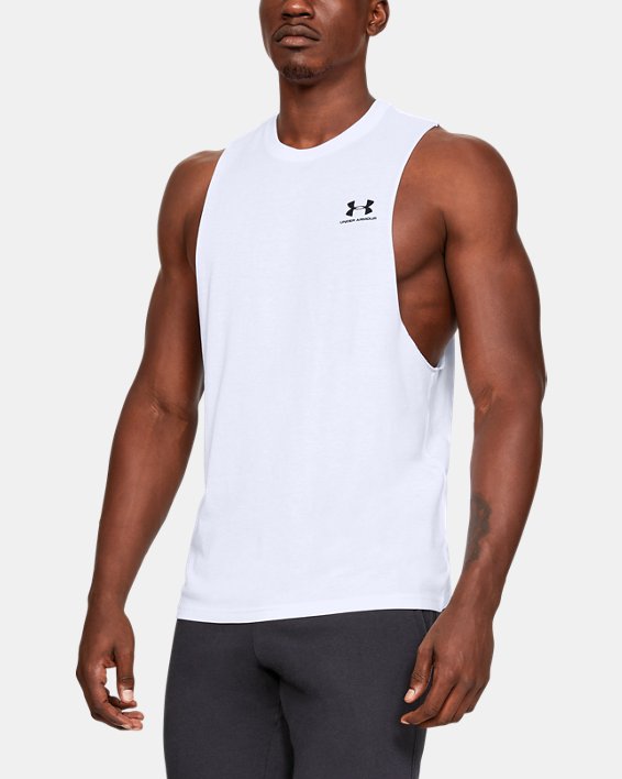 UA Left Chest Cut-Off Men's Tank