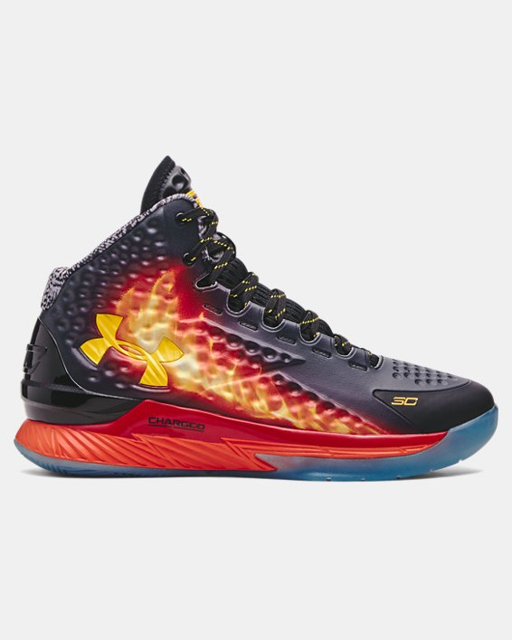 Unisex Curry 1 Retro 'Curry Jam' Basketball Shoes