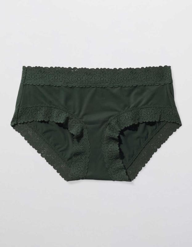 Sunnie Blossom Lace Boybrief Underwear - Sycamore, XS 
