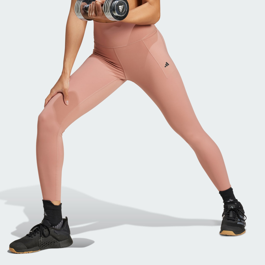 adidas Optime Luxe 7/8 Leggings Training A/M Women Warm Clay