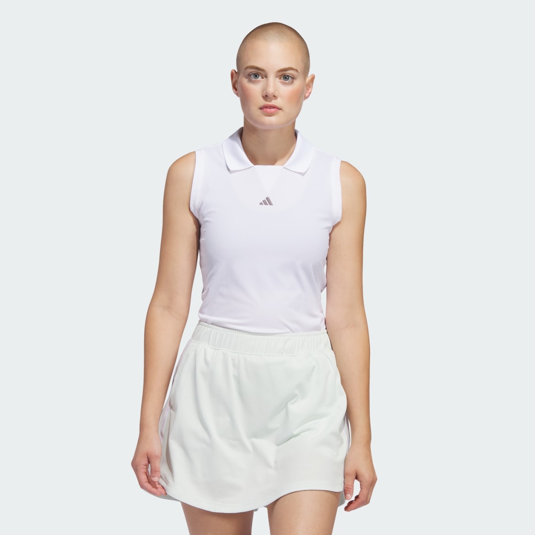 adidas Ultimate365 Twistknit Polo Shirt Golf A/2XS Women White