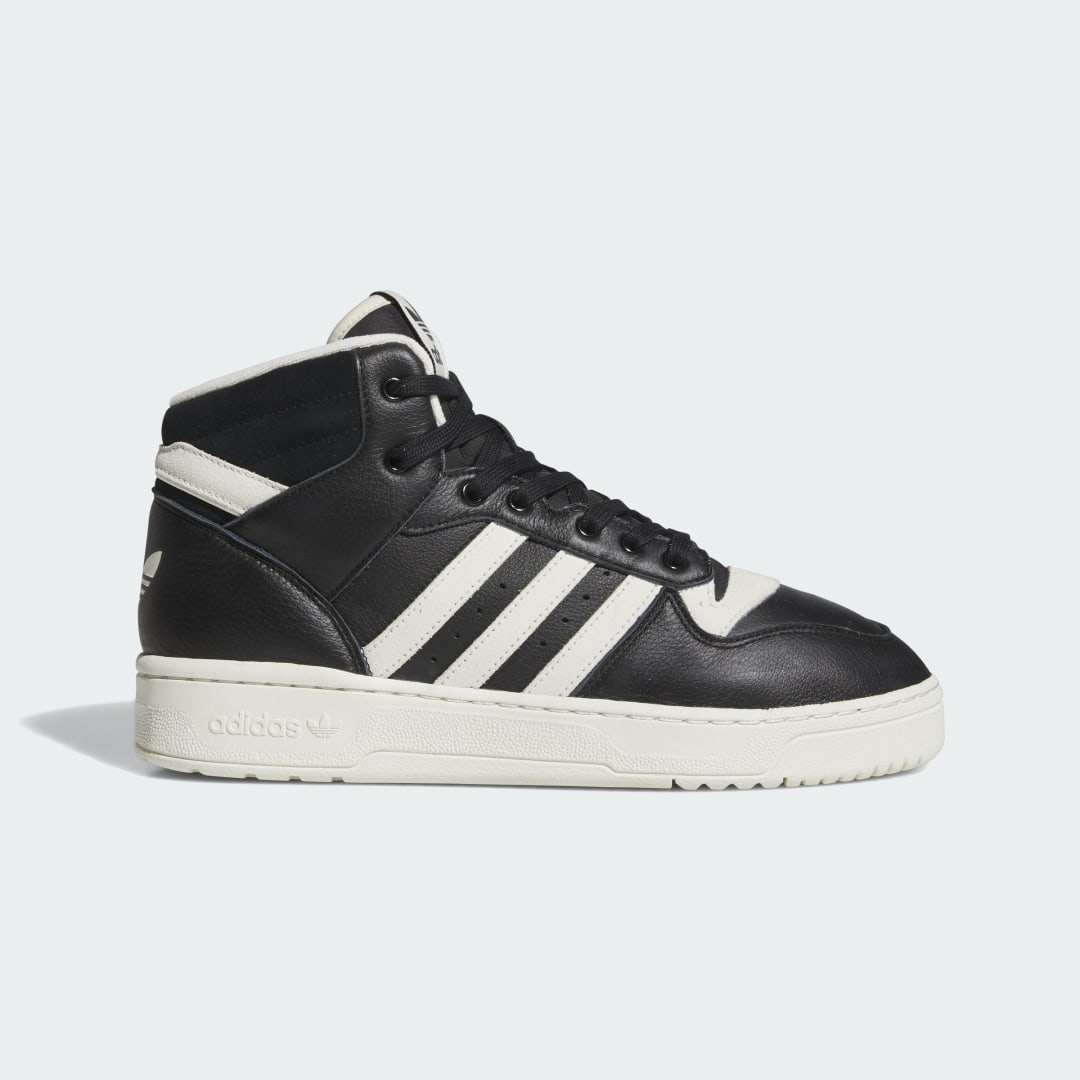 adidas Rivalry Mid Shoes Basketball 17 UK Unisex Black / Ivory / Ivory