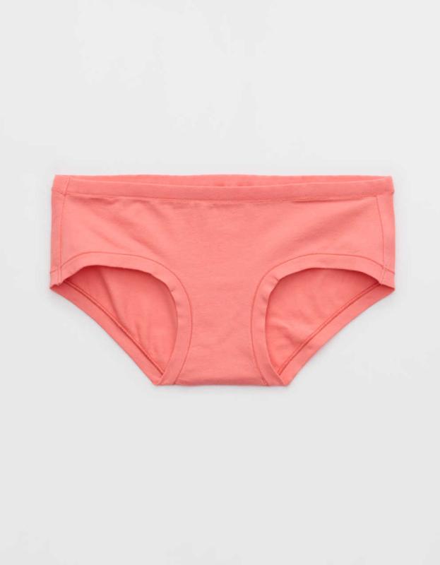Superchill Cotton Boybrief Underwear - Spicy Coral, XS 