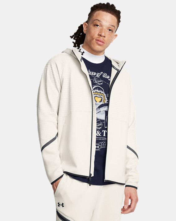 UA Unstoppable Fleece Grid Men's Full-Zip