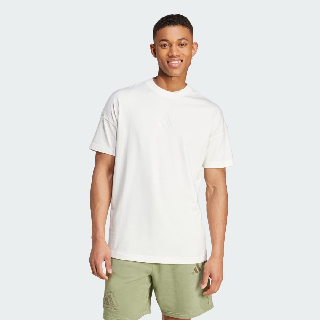 adidas ALL SZN Graphic Tee Lifestyle A/S Men Off White