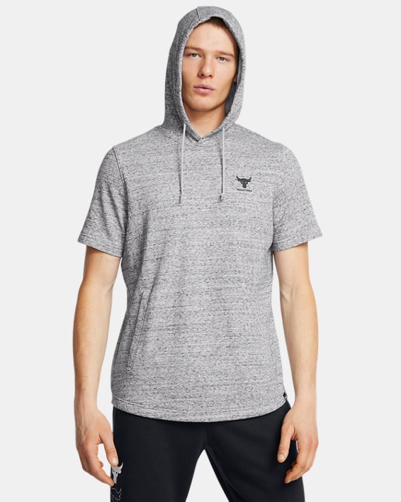 Project Rock Terry Men's Short Sleeve Hoodie
