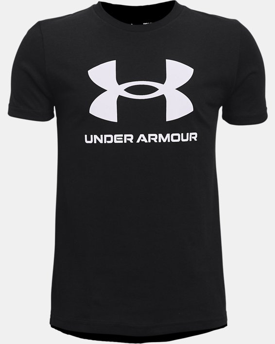 UA Logo Boys' Short Sleeve