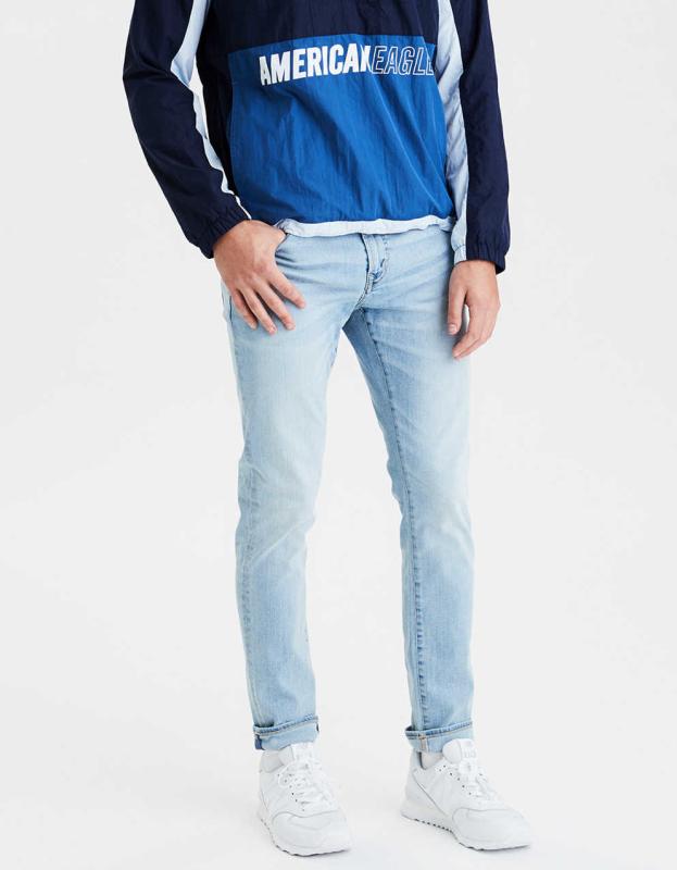 AE AirFlex+ Slim Jean - Light Wash, 38W x 32L 