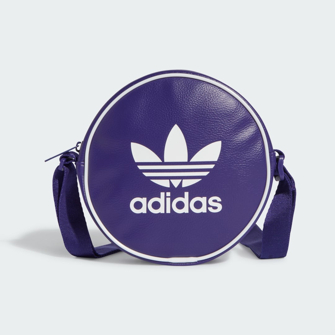 adidas Adicolor Classic Round Bag Lifestyle NS Unisex Collegiate Purple