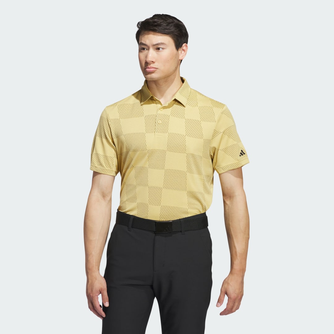 adidas Ultimate365 TextuRed Polo Shirt Golf XS Men Oat