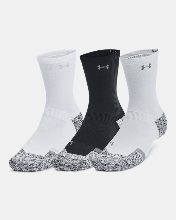 UA ArmourDry® Pro Unisex 3-Pack Mid-Crew Socks