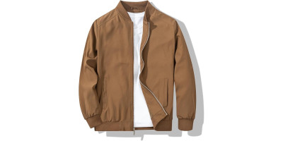 AP-Men's Bomber Jacket Fashion Stylish Lightweight Windbreaker Spring Fall Casual Jackets for Men