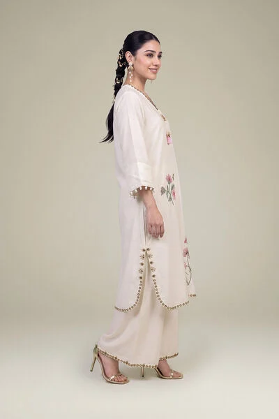 AP-Raw Silk Pants