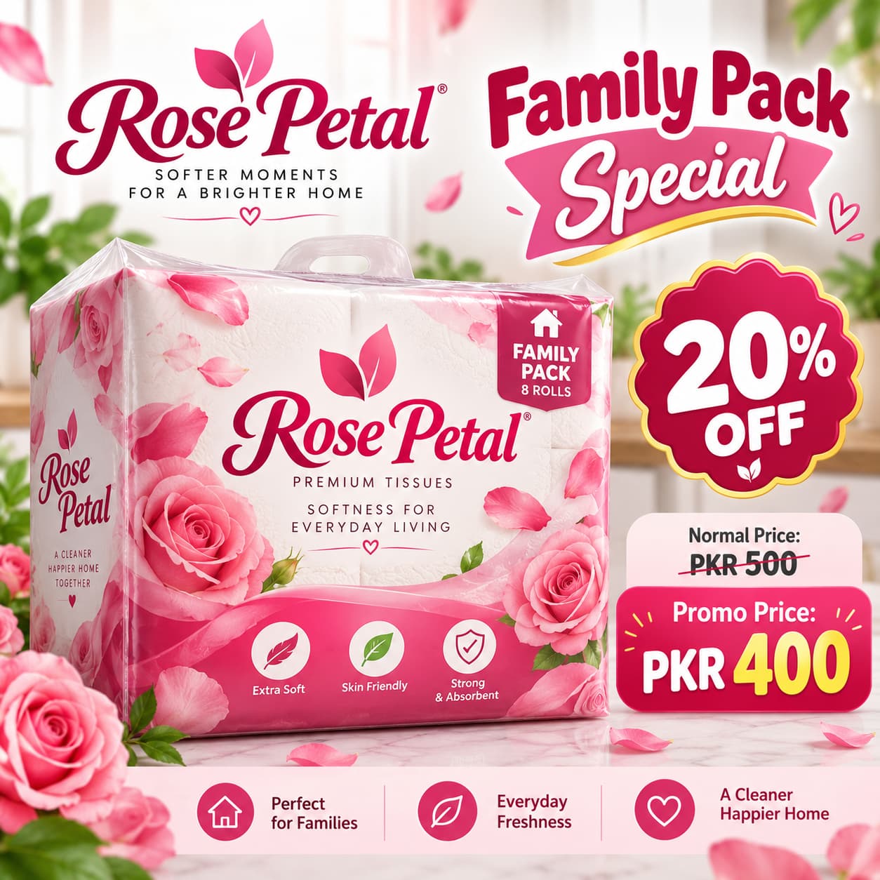 AP-Rose Petal Family Pack Special