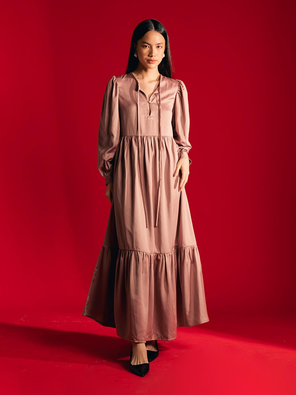 Gili Maxi Dress - Peanut